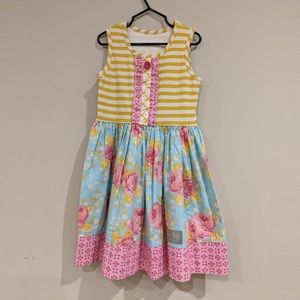 Girls Spring/Summer Floral Dress by Eleanor Rose